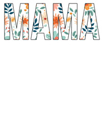 Fototapeta premium Floral Mama Mother's Day Matching
