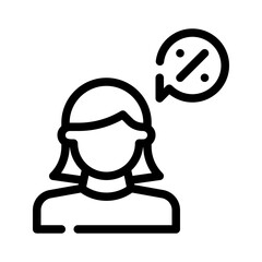 employee benefits line icon