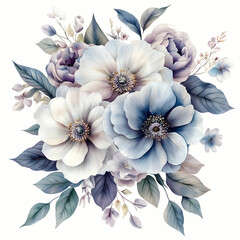 Floral design showing cool beauty