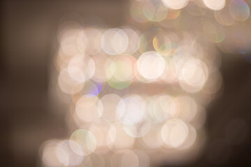 Warm and dreamy bokeh lights enhancing the aesthetics of a corporate meeting space
