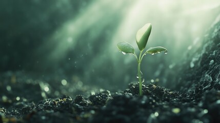 New Life Emerging: A Seedling's Journey