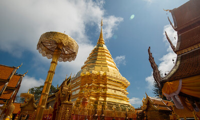 wat phra that doi suthep in Thailand