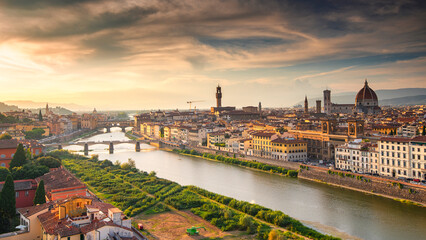 panorama of florence, Italy