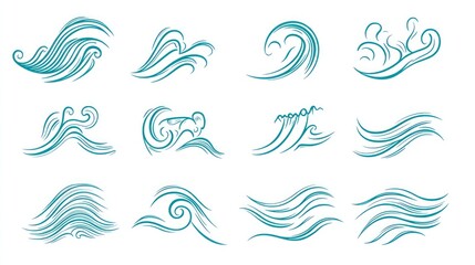 Ocean Wave Designs Collection