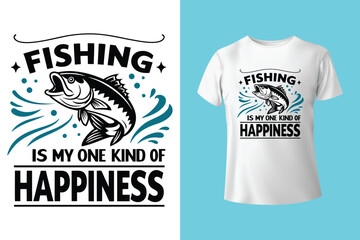 BORN TO FISH FORCED TO WORK fishing t shirt design
