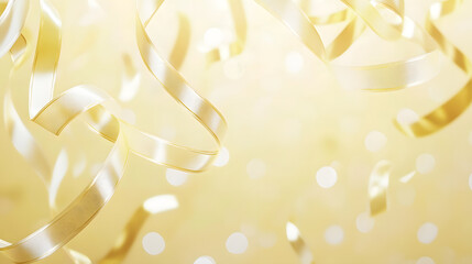 Pastel birthday celebration with confetti and balloons joyful party background fun environment bright viewpoint
