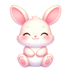 cute cartoon rabbit