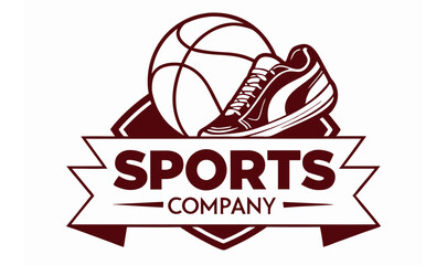 Sports complex logo with unique style 