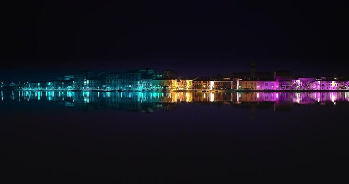 Night Scenes - Sesto Calende on Lake Maggiore
