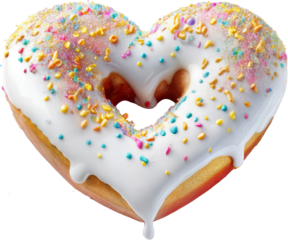 dona de corazón, dona, corazon, amor, valentín, símbolo, figura, alimento, designio, decoraciones, vacaciones, arte, pastel