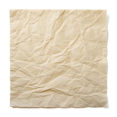 Paper texture front view isolated on white background