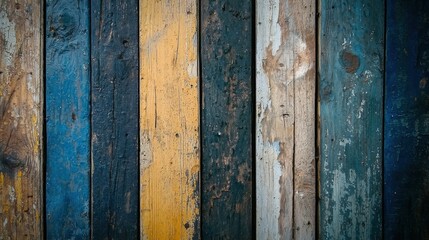 Distressed Vintage Wooden Plank Background Texture for Designs