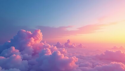 Smooth gradient sky, perfect for product display, clean, simple, color