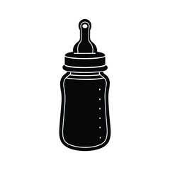 baby bottle vector