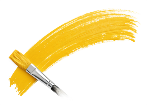 paint brush vector illustration