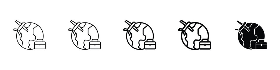 Set of 5 pixel perfect MICE tourism icon with 1 unexpanded, 1 silhouette, An icon representing MICE (Meetings, Incentives, Conferences, Exhibitions) with people, calendar, and podium elements.