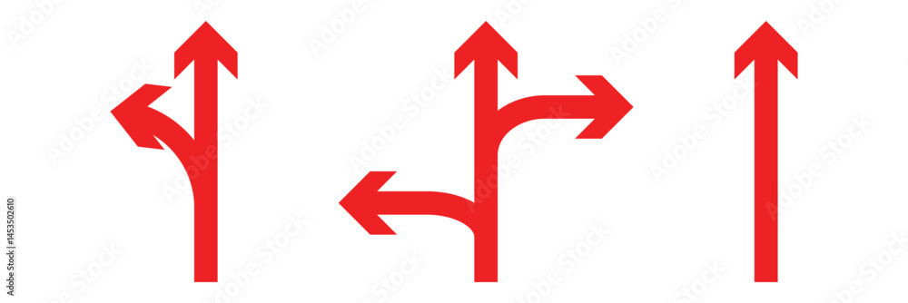 Poster mega set of way direction arrow sign. way sign. road navigation arrows. driving direction mark, loca