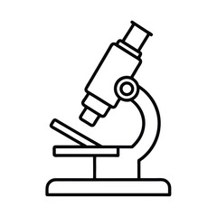 microscope vector illustration