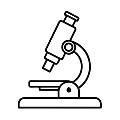 microscope vector illustration