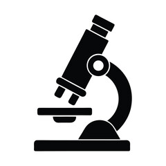 microscope isolated on white