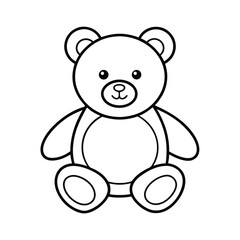 teddy bear vector illustration