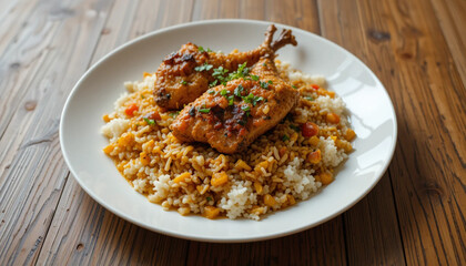 One Pot Mediterranean Chicken Rice