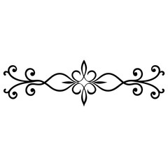  Ornamental page decoration vector illustration.