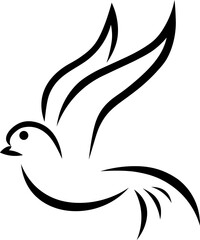 Bird logo, birds, bird vector, bird silhouette logo fully editable vector template