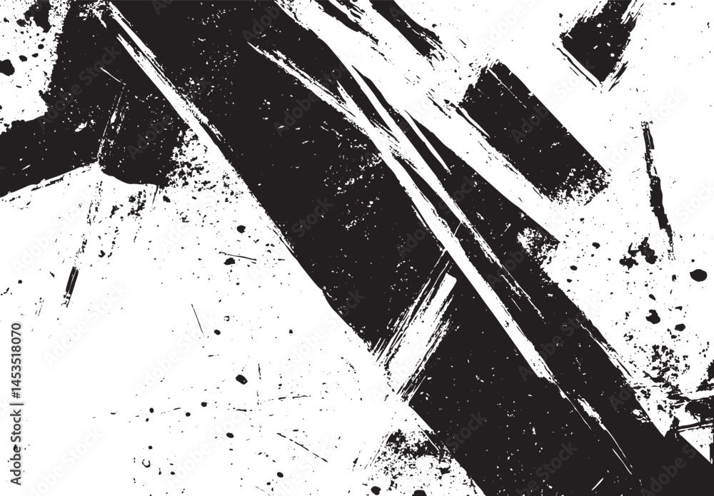 Aufkleber grunge border vector texture background. abstract frame overlay. dirty and damaged backdrop vector i