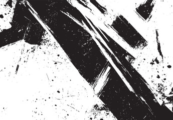 Grunge border vector texture background. Abstract frame overlay. Dirty and damaged backdrop Vector Illustration