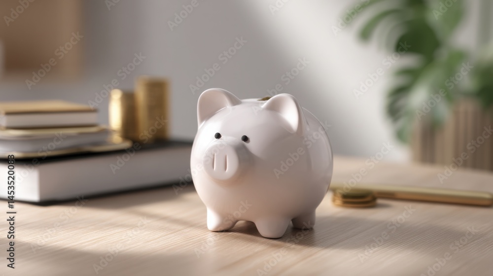 Poster effective budgeting assistant icon concept functioning as a smart money helper for enhanced financia