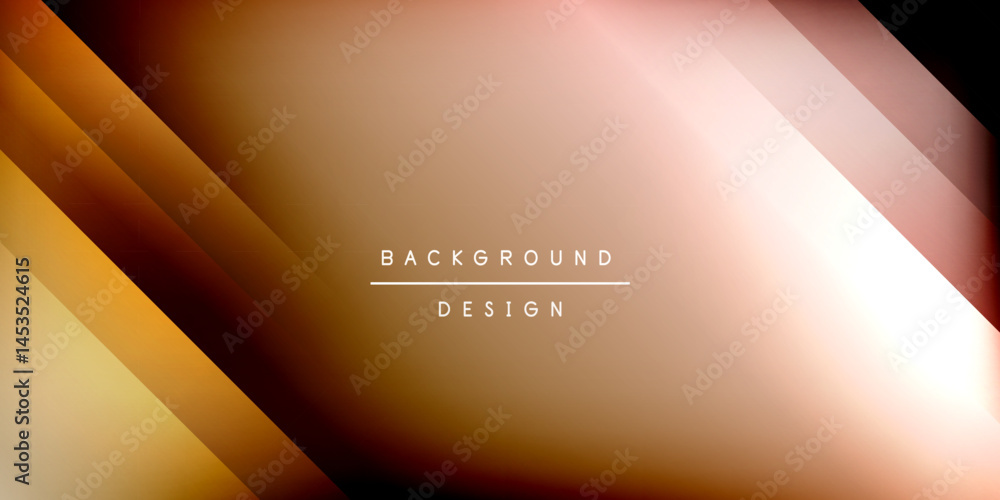 Fototapete abstract background features diagonal gradients. warm tones dominate, transitioning from dark browns