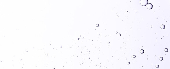 The texture of a cosmetic skin serum or body gel or moisturizer or shampoo. Copy space