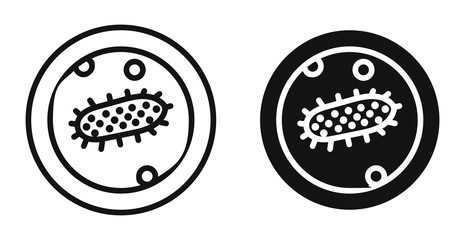 Sea cucumber icon. Vector outline illustration. vector logo template