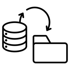 data backup icon