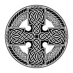 Сeltic cross tattoo