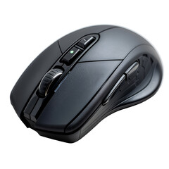 Sleek Black Wireless Gaming Mouse Ergonomic Design,