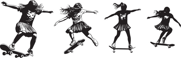 people figure in motion,man,woman,people body icon sets