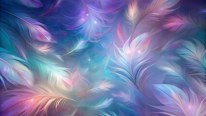 Fototapeta premium Abstract colorful design with bright stars creates a vibrant, psychedelic wallpaper pattern