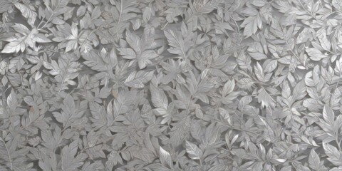 Shimmering silver leaf wallpaper, seamless repeat,  luxury,  print,  wall