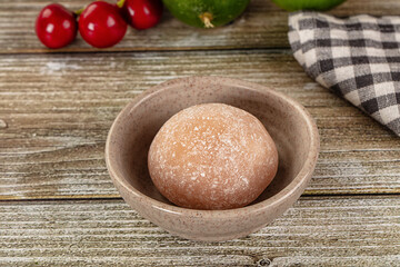 Japanese rice dessert mochi cake