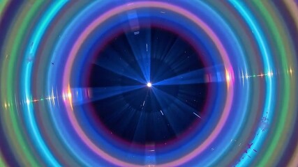 Radiant circular light patterns digital artwork abstract geometry vivid colors spectacular visuals evocative experience creative exploration for enhanced aesthetics