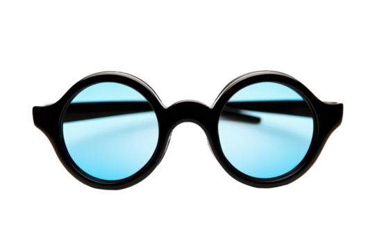 Stylish sunglasses paired with a mustache bring a mix of mystery humor and cool design appeal