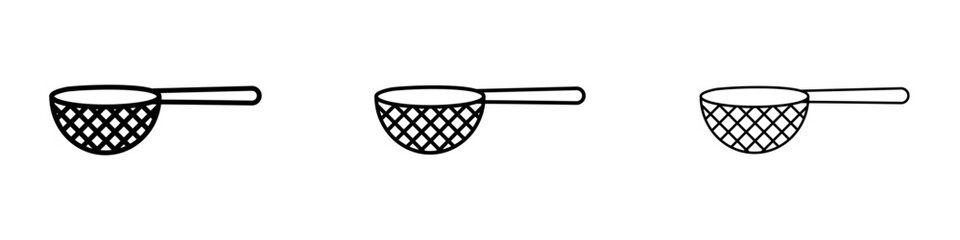 sieve icon. Design for web and mobile app. Vector illustration