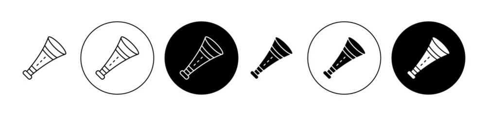 Vuvuzela trumpet icon. Design for web and mobile app. Vector illustration