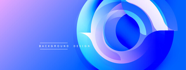 Abstract flowing shapes, vibrant blue purple gradient. Modern design element, suitable background texture. Minimalist aesthetic, clean lines.