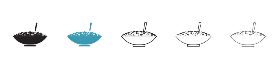 Granola icon. Design for web and mobile app. Vector illustration