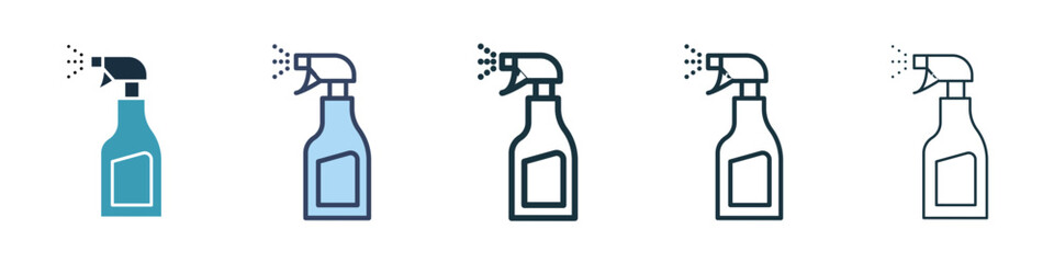 Cleaning spray icon. Design for web and mobile app. Vector illustration