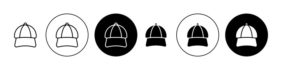 Cap icon. Design for web and mobile app. Vector illustration