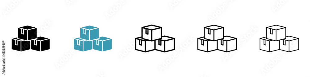 Poster boxes icon. design for web and mobile app. vector illustration